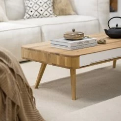 Studio Copenhagen Table basse Loca II - Chêne sauvage partiellement massif - Chêne sauvage / Blanc 30 Studio Copenhagen Table basse Loca II - Chêne sauvage partiellement massif - Chêne sauvage / Blanc -loftscape Boutique 1000005164 210910 12204700004 DETAILS P000000001000005164