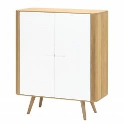 Studio Copenhagen Commode Loca III - Blanc / Chêne sauvage