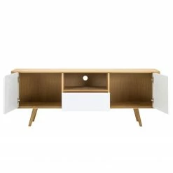 Studio Copenhagen Meuble TV Loca III - Blanc / Chêne -loftscape Boutique 1000005413 60 GALLERYIMAGES P000000001000005413