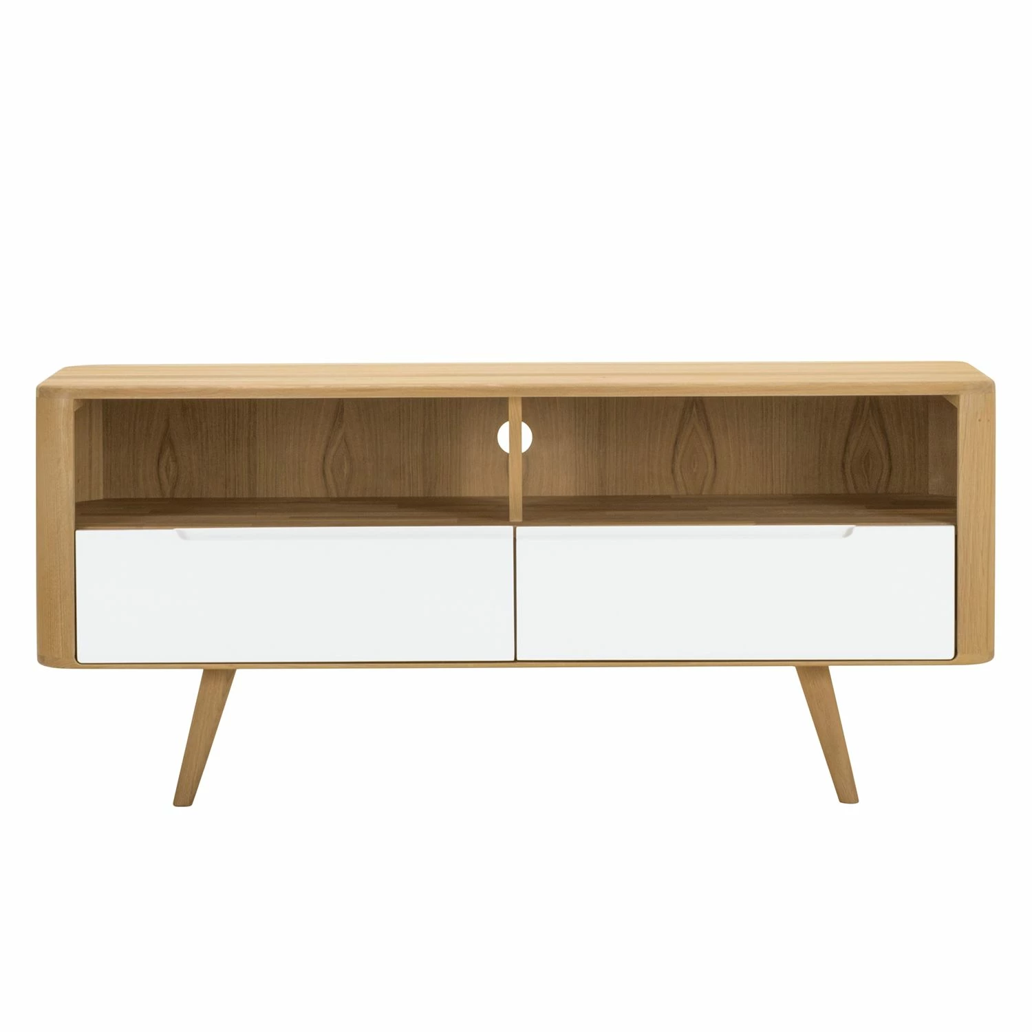 Studio Copenhagen Meuble TV Loca IV - Blanc / Chêne sauvage clair 7 Studio Copenhagen Meuble TV Loca IV - Blanc / Chêne sauvage clair – Image 5