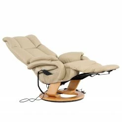 Modoform Fauteuil de relaxation Casey - Cuir véritable / Imitation cuir - Crème -loftscape Boutique 1000005892 200324 13583600005 DETAILS P000000001000005892
