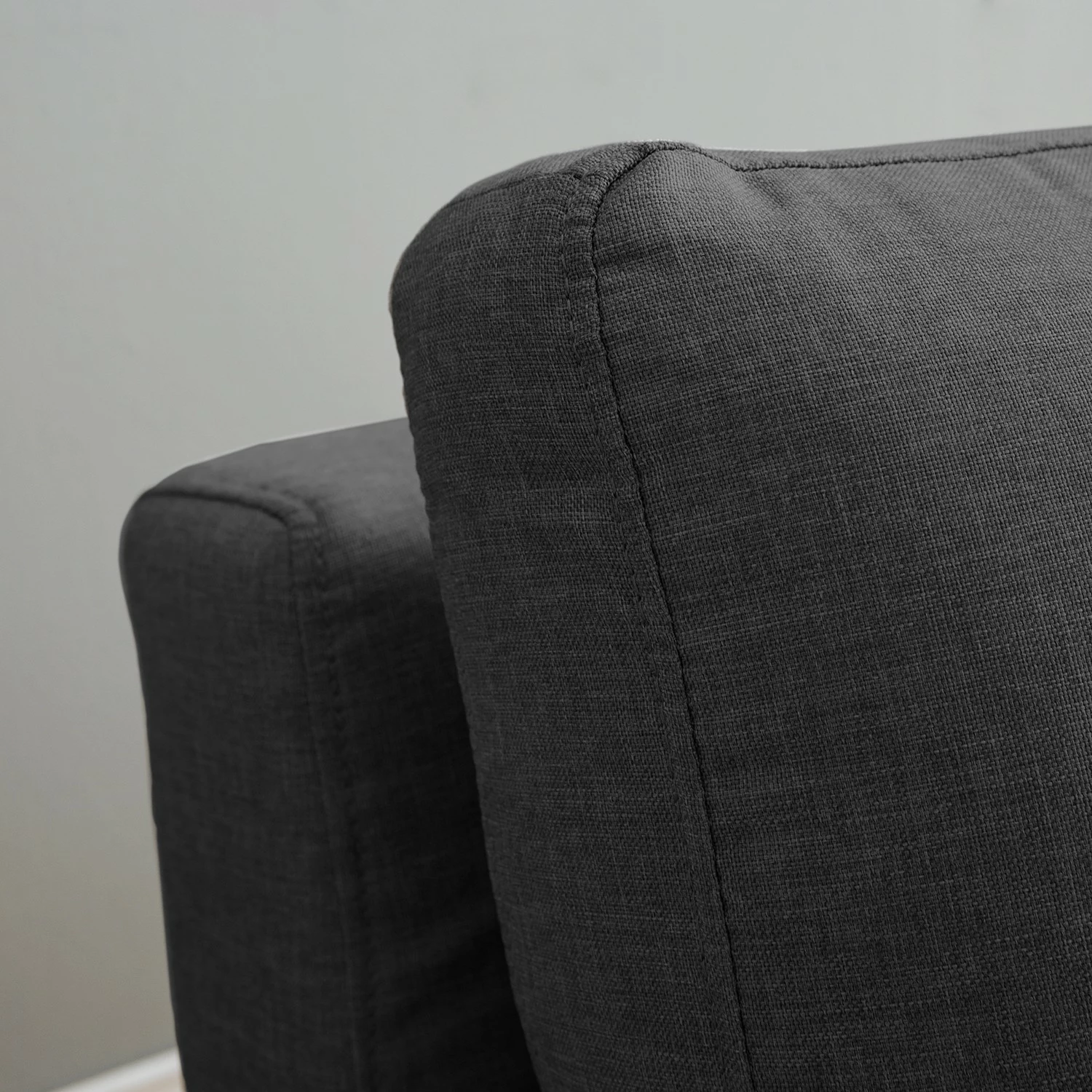 Fredriks Canapé convertible Newheaven Tissu - Tissu Lyn: Gris foncé 17 Fredriks Canapé convertible Newheaven Tissu - Tissu Lyn: Gris foncé – Image 15