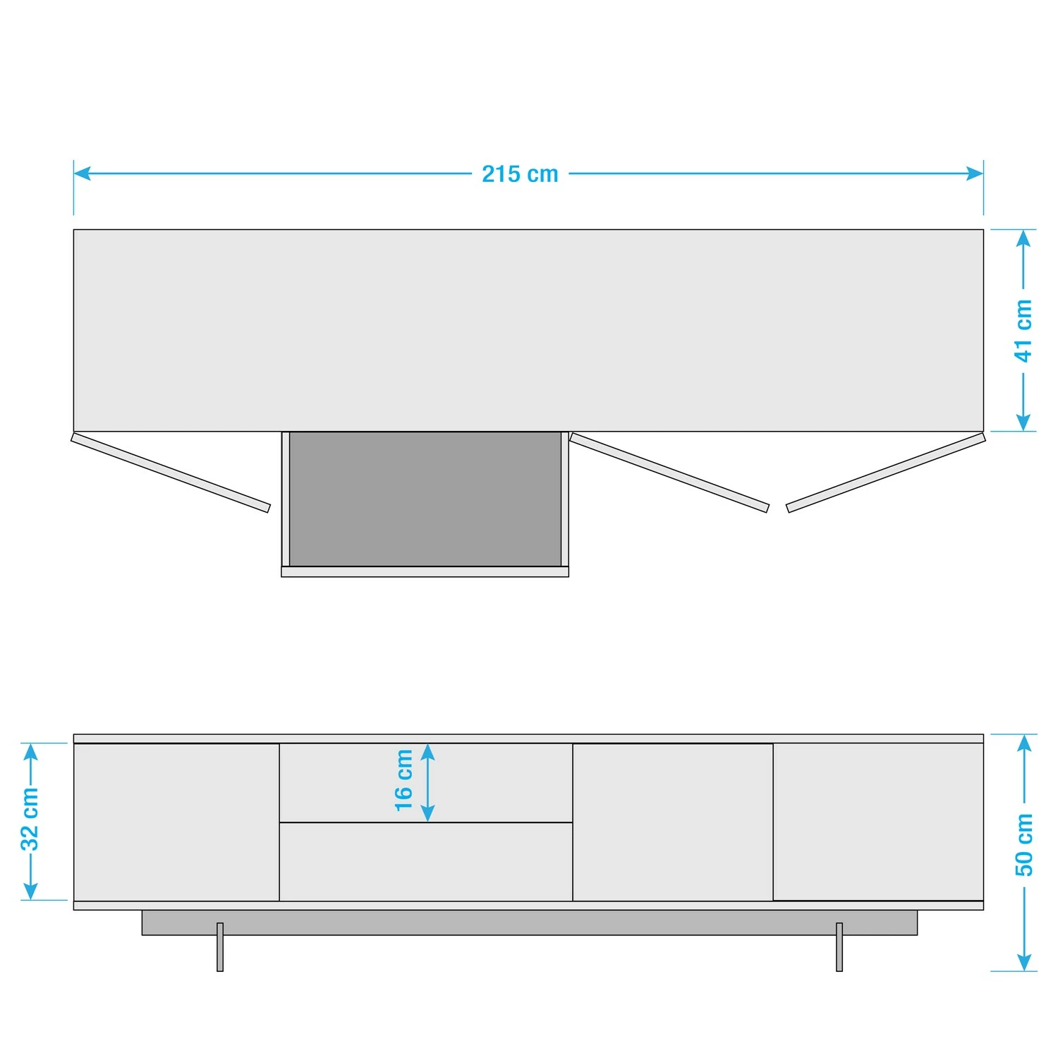 Studio Copenhagen Meuble TV Payara - Noyer / Anthracite 15 Studio Copenhagen Meuble TV Payara - Noyer / Anthracite – Image 13