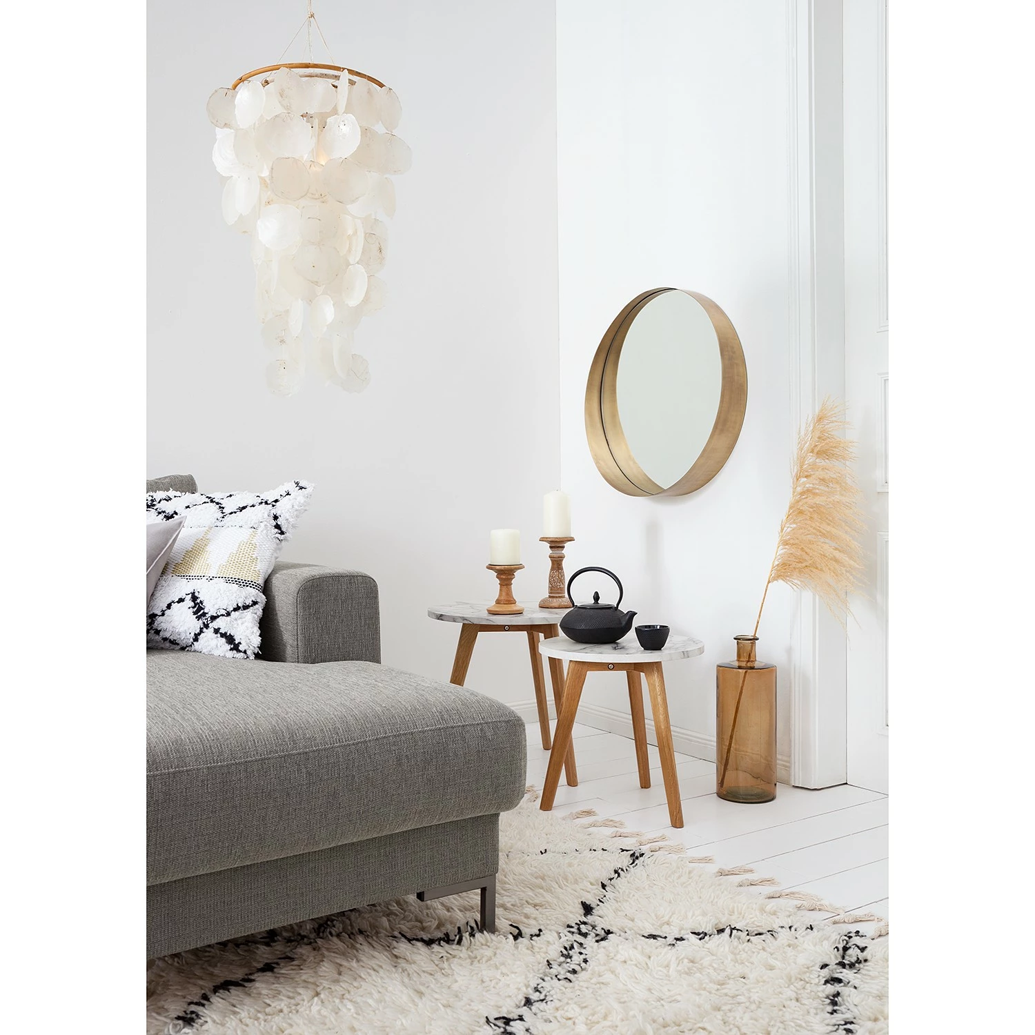 Mørteens Table dappoint Nilla II (2 éléments) - Imitation marbre blanc 8 Mørteens Table dappoint Nilla II (2 éléments) - Imitation marbre blanc – Image 6