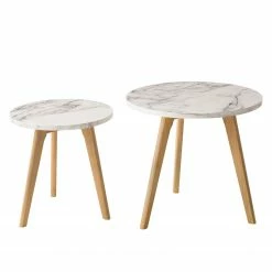 Mørteens Table dappoint Nilla II (2 éléments) - Imitation marbre blanc 21 Mørteens Table dappoint Nilla II (2 éléments) - Imitation marbre blanc -loftscape Boutique 1000008506 30 GALLERYIMAGES P000000001000008506