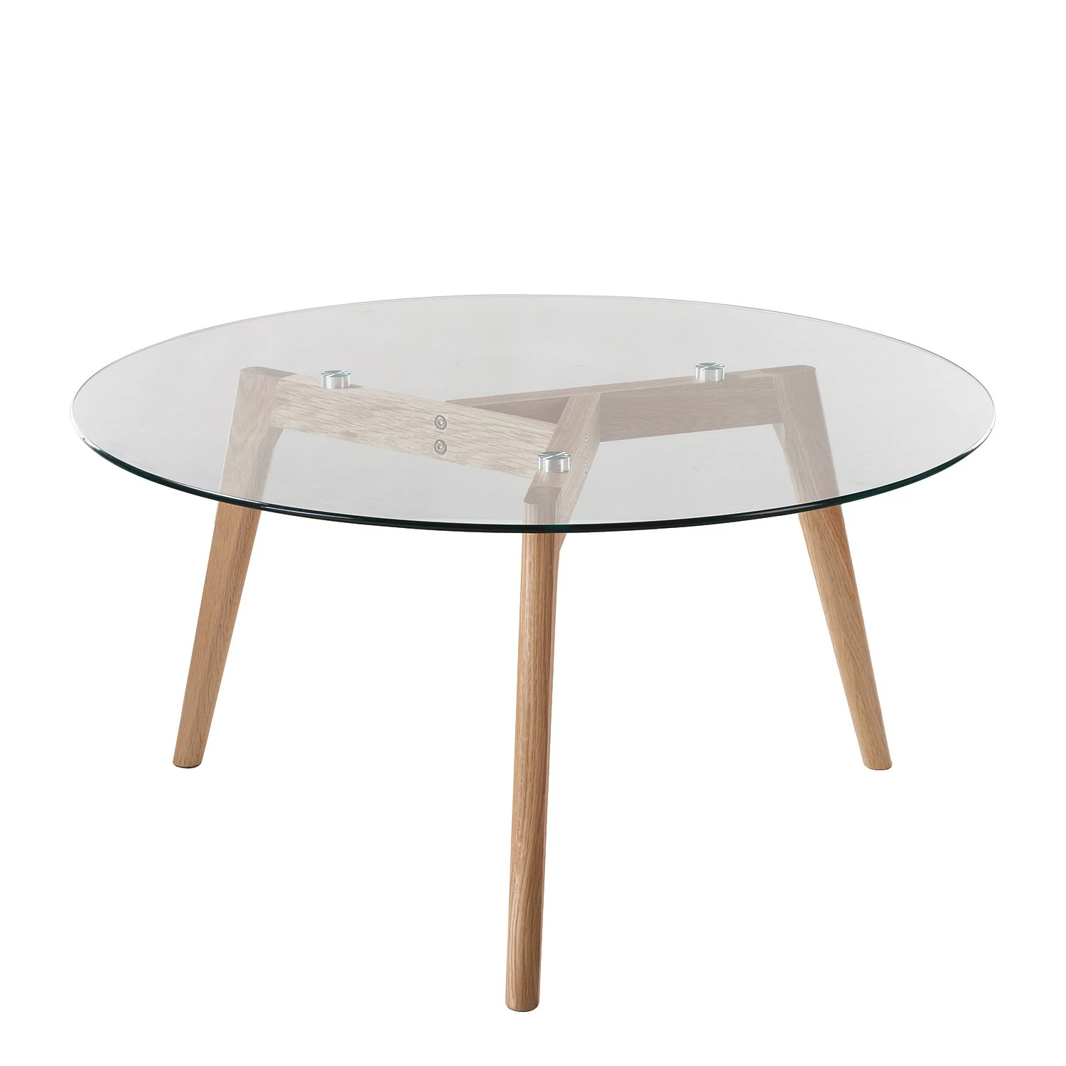 Mørteens Table basse Forsby - Verre / Chêne massif 8 Mørteens Table basse Forsby - Verre / Chêne massif – Image 6