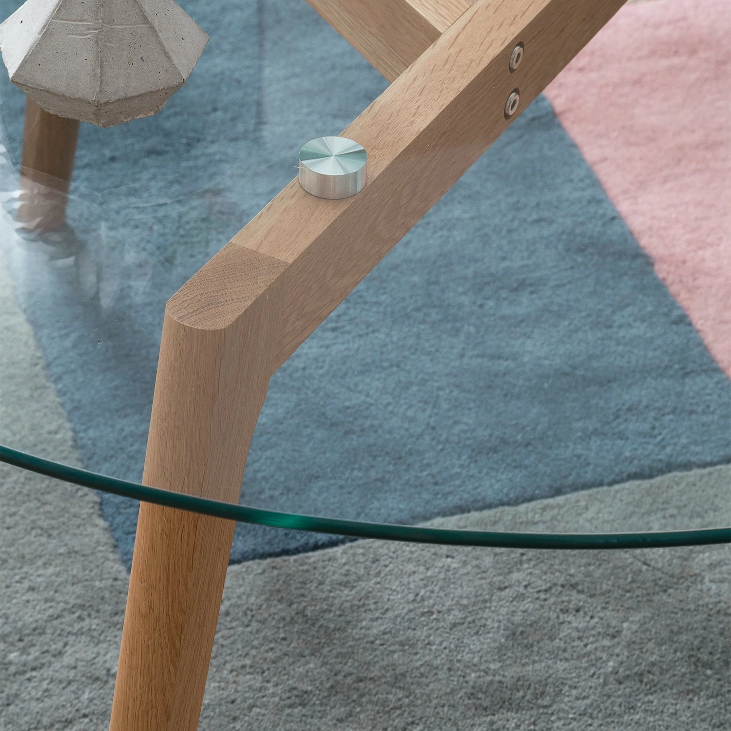 Mørteens Table basse Forsby - Verre / Chêne massif 11 Mørteens Table basse Forsby - Verre / Chêne massif – Image 9