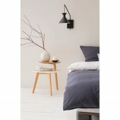 Mørteens Table d'appoint Wolka - Chêne partiellement massif - Chêne / Blanc -loftscape Boutique 1000008542 191009 18142900001 MOOD DETAILS P000000001000008542 mood