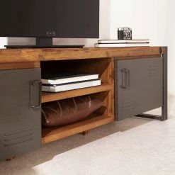 Ars manufacti Buffet Manchester II - Acacia massif / Métal -loftscape Boutique 1000008809 220630 022 MOOD DETAILS P000000001000008809 mood