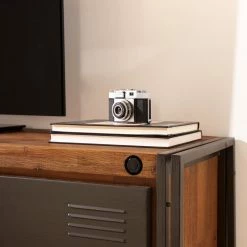 Ars manufacti Buffet Manchester II - Acacia massif / Métal -loftscape Boutique 1000008809 220630 023 MOOD DETAILS P000000001000008809 mood