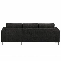 Fredriks Canapé d’angle Summer - Tissu Madu: Noir - Méridienne courte à droite (vue de face) - Sans fonction couchage -loftscape Boutique 1000012446 210503 10321200013 DETAILS P000000001000012446