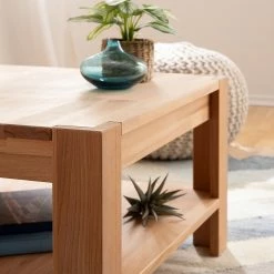 Ars Natura Table basse KimWOOD - Duramen de hêtre massif - Duramen de hêtre naturel huilé -loftscape Boutique 1000012718 190228 10121800018 GALLERYIMAGES P000000001000012718