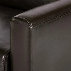 Maison Belfort Canapé Fragola (2 places) - Cuir véritable Marron foncé 18 Maison Belfort Canapé Fragola (2 places) - Cuir véritable Marron foncé -loftscape Boutique 1000015215 210901 14170700017 DETAILS P000000001000015215