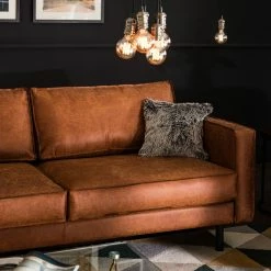 Ars manufacti Canapé 3 places FORT DODGE - Aspect cuir vieilli - Microfibre Yaka: Cognac 22 Ars manufacti Canapé 3 places FORT DODGE - Aspect cuir vieilli - Microfibre Yaka: Cognac -loftscape Boutique 1000015496 181002 16294005 MOOD GALLERYIMAGES P000000001000015496 mood