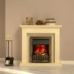 Montreux Cheminée électrique Washington - Crème / Beige marbré 14 Montreux Cheminée électrique Washington - Crème / Beige marbré -loftscape Boutique 1000017424 220614 020 MOOD DETAILS P000000001000017424 mood