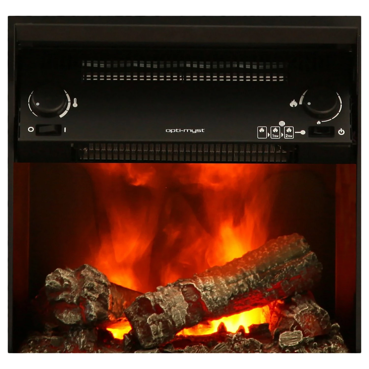 Montreux Cheminée électrique Washington - Crème / Beige marbré 7 Montreux Cheminée électrique Washington - Crème / Beige marbré – Image 5