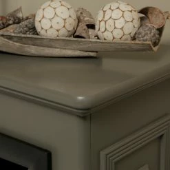 Montreux Cheminée électrique Waldhof - Tulipier partiellement massif - Gris -loftscape Boutique 1000017447 220614 050 DETAILS P000000001000017447