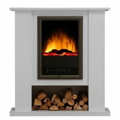 Montreux Cheminée électrique Marilyn - Blanc brillant - Verni -loftscape Boutique 1000017496 220614 030 DETAILS P000000001000017496