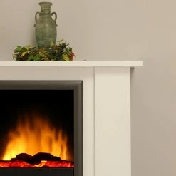 Montreux Cheminée électrique Marilyn - Blanc brillant - Verni -loftscape Boutique 1000017496 220614 051 DETAILS P000000001000017496