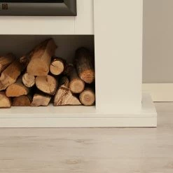 Montreux Cheminée électrique Marilyn - Blanc brillant - Verni -loftscape Boutique 1000017496 220614 054 DETAILS P000000001000017496