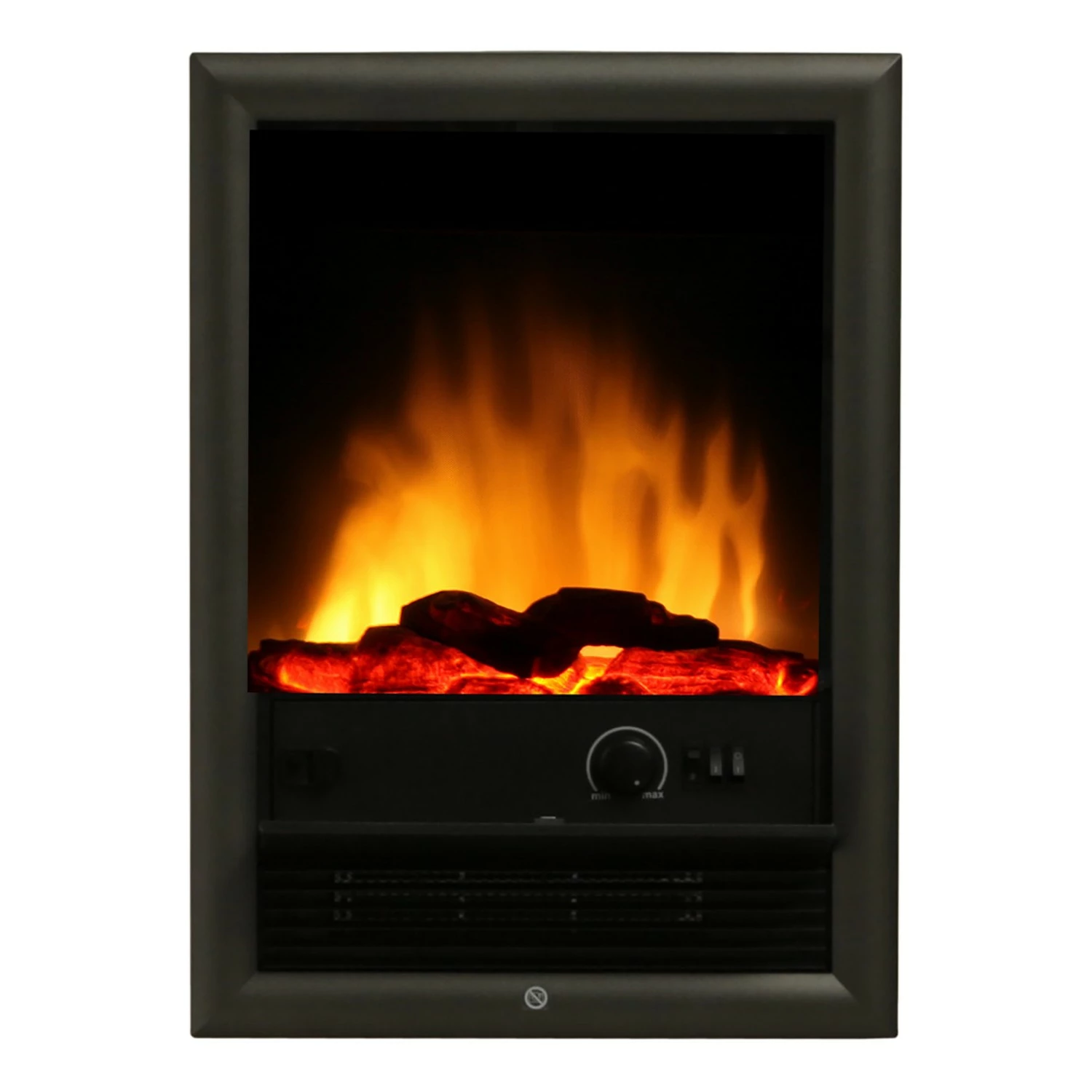 Montreux Cheminée électrique Abda - Marron colonial 7 Montreux Cheminée électrique Abda - Marron colonial – Image 5