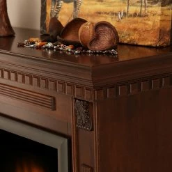 Montreux Cheminée électrique Abda - Marron colonial 17 Montreux Cheminée électrique Abda - Marron colonial -loftscape Boutique 1000017548 220614 051 DETAILS P000000001000017548