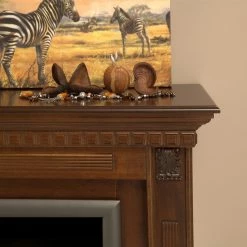 Montreux Cheminée électrique Abda - Marron colonial 18 Montreux Cheminée électrique Abda - Marron colonial -loftscape Boutique 1000017548 220614 052 DETAILS P000000001000017548