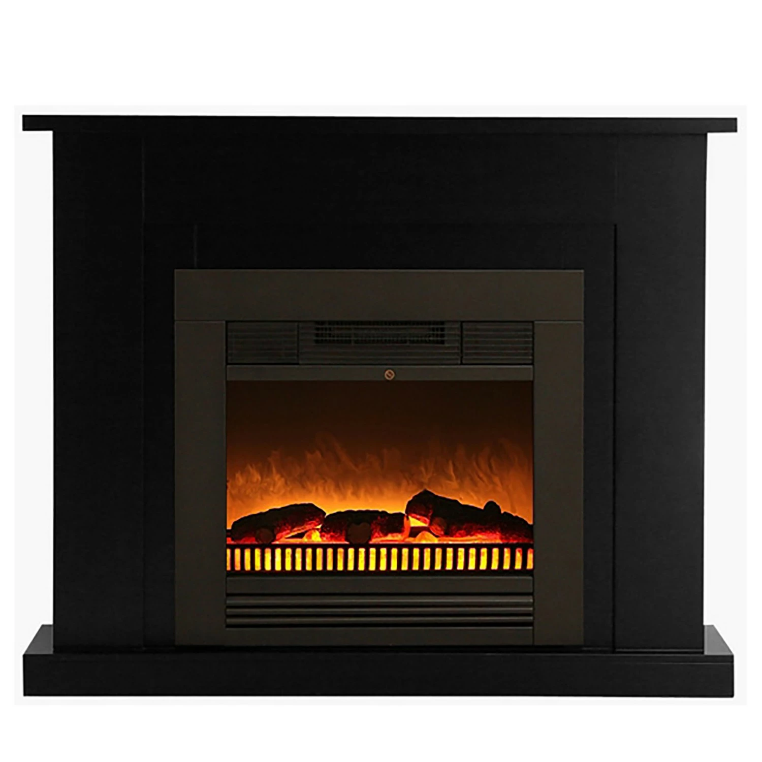 Montreux Cheminée électrique Shanghai - Verni noir mat et soyeux, anthracite 6 Montreux Cheminée électrique Shanghai - Verni noir mat et soyeux, anthracite – Image 4