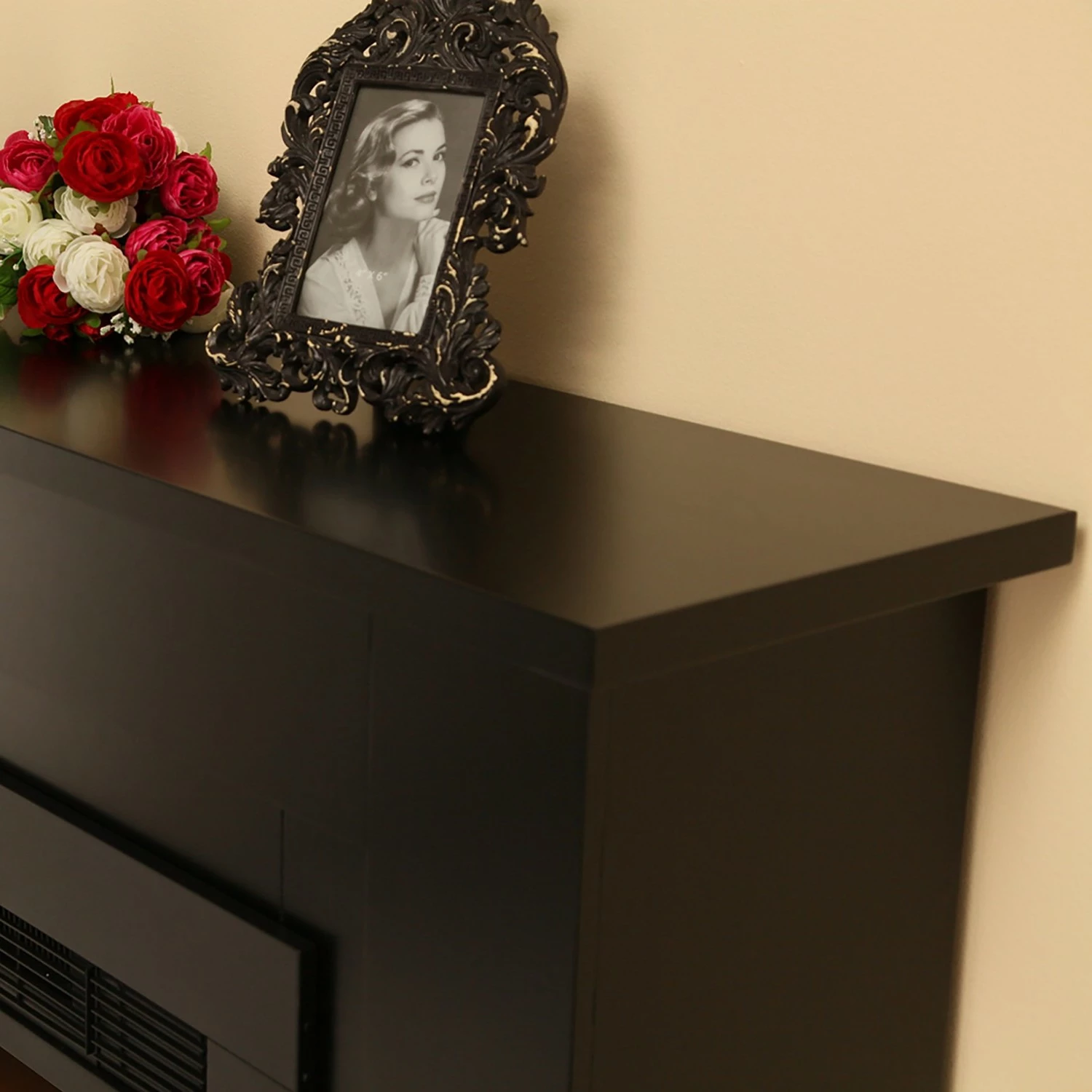 Montreux Cheminée électrique Shanghai - Verni noir mat et soyeux, anthracite 14 Montreux Cheminée électrique Shanghai - Verni noir mat et soyeux, anthracite – Image 12