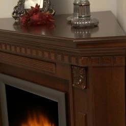 Montreux Cheminée électrique Neptun - Marron foncé -loftscape Boutique 1000017585 220614 040 DETAILS P000000001000017585