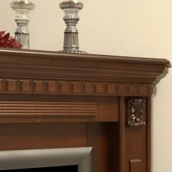 Montreux Cheminée électrique Neptun - Marron foncé -loftscape Boutique 1000017585 220614 046 DETAILS P000000001000017585