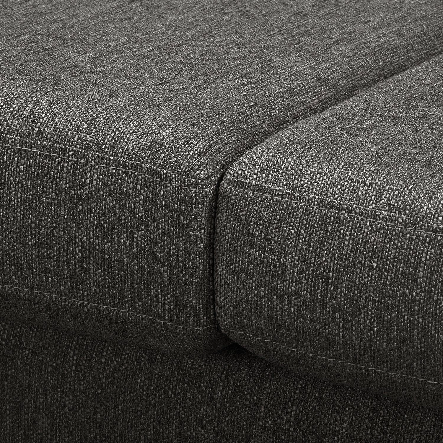 Norrwood Canapé Croom I (3 places) - Microfibre - Tissu Polia: Gris foncé 10 Norrwood Canapé Croom I (3 places) - Microfibre - Tissu Polia: Gris foncé – Image 8