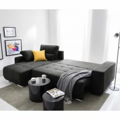 Fredriks Canapé d'angle Galilea (convertible) - Microfibre Bobil: Gris foncé 31 Fredriks Canapé d'angle Galilea (convertible) - Microfibre Bobil: Gris foncé -loftscape Boutique 1000021533 210614 18401700030 MOOD DETAILS P000000001000021533 mood