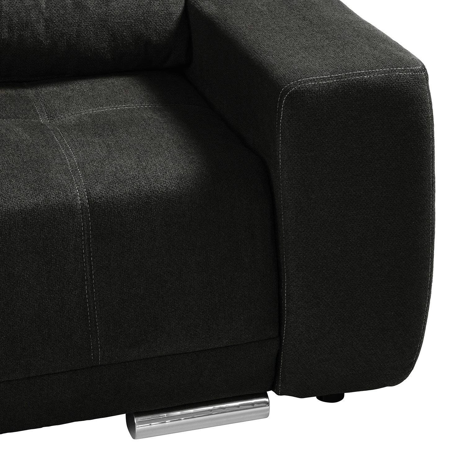 Fredriks Canapé d'angle Galilea (convertible) - Microfibre Bobil: Gris foncé 21 Fredriks Canapé d'angle Galilea (convertible) - Microfibre Bobil: Gris foncé – Image 19