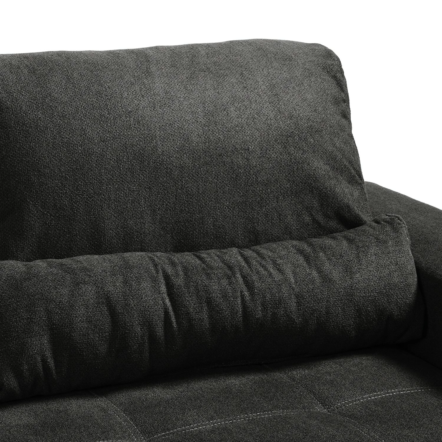 Fredriks Canapé d'angle Galilea (convertible) - Microfibre Bobil: Gris foncé 22 Fredriks Canapé d'angle Galilea (convertible) - Microfibre Bobil: Gris foncé – Image 20