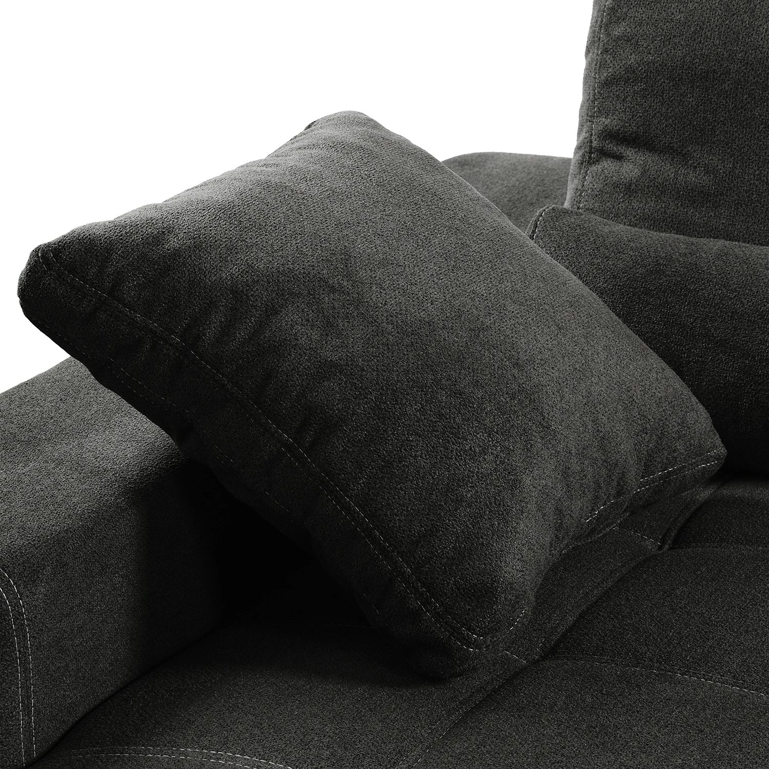 Fredriks Canapé d'angle Galilea (convertible) - Microfibre Bobil: Gris foncé 24 Fredriks Canapé d'angle Galilea (convertible) - Microfibre Bobil: Gris foncé – Image 22