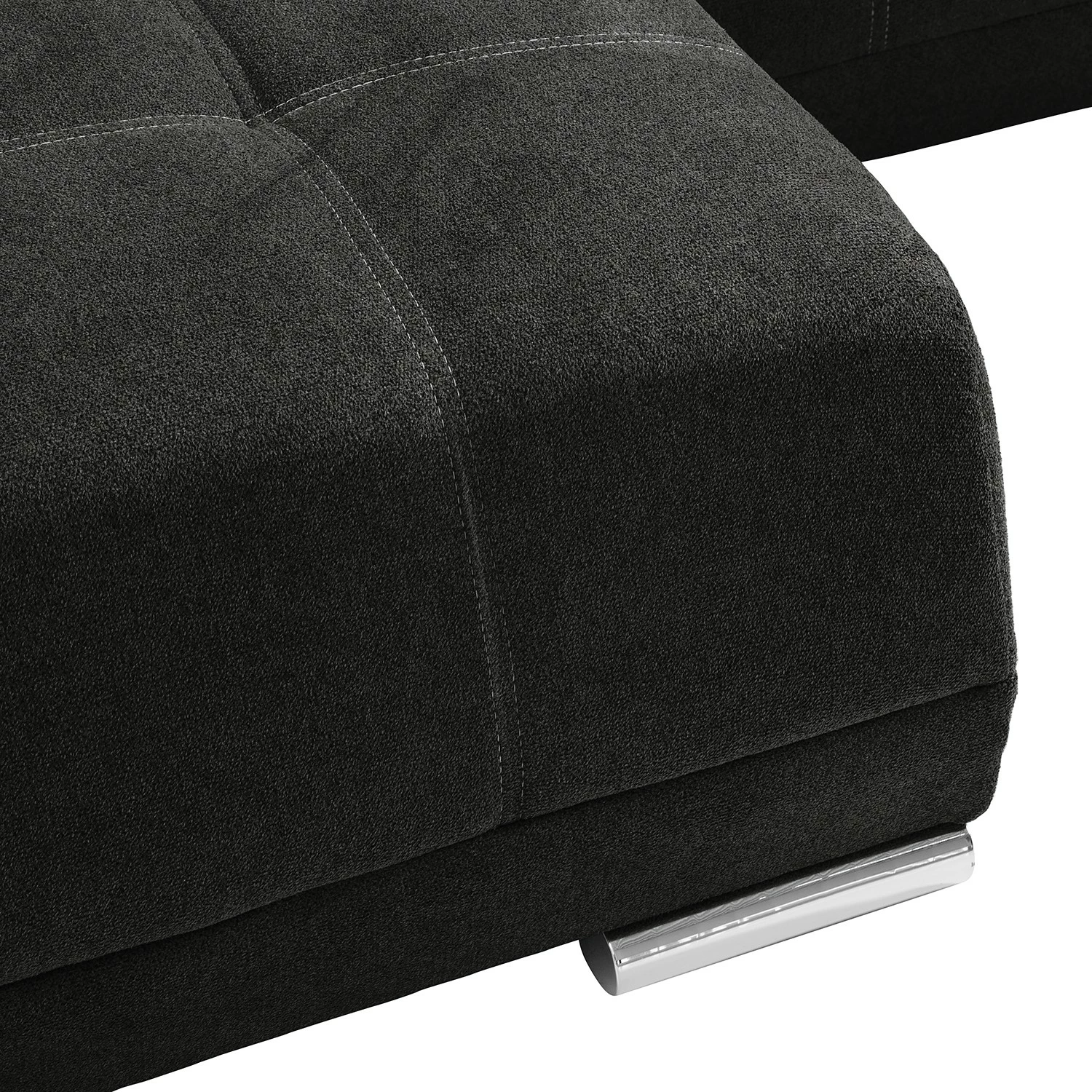 Fredriks Canapé d'angle Galilea (convertible) - Microfibre Bobil: Gris foncé 26 Fredriks Canapé d'angle Galilea (convertible) - Microfibre Bobil: Gris foncé – Image 24