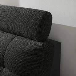 Fredriks Canapé panoramique Puntiro I - Tissu - Cuir synthétique Lilo / Tissu structuré Satur: Noit / Anthracite - Méridienne courte à droite / longue à gauche (vue de face) 52 Fredriks Canapé panoramique Puntiro I - Tissu - Cuir synthétique Lilo / Tissu structuré Satur: Noit / Anthracite - Méridienne courte à droite / longue à gauche (vue de face) -loftscape Boutique 1000021539 210614 18402000098 DETAILS P000000001000021539