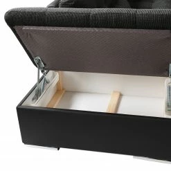 Fredriks Canapé panoramique Puntiro I - Tissu - Cuir synthétique Lilo / Tissu structuré Satur: Noit / Anthracite - Méridienne courte à droite / longue à gauche (vue de face) 57 Fredriks Canapé panoramique Puntiro I - Tissu - Cuir synthétique Lilo / Tissu structuré Satur: Noit / Anthracite - Méridienne courte à droite / longue à gauche (vue de face) -loftscape Boutique 1000021539 210614 18402000103 DETAILS P000000001000021539