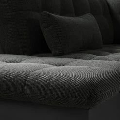 Fredriks Canapé panoramique Puntiro I - Tissu - Cuir synthétique Lilo / Tissu structuré Satur: Noit / Anthracite - Méridienne courte à droite / longue à gauche (vue de face) 59 Fredriks Canapé panoramique Puntiro I - Tissu - Cuir synthétique Lilo / Tissu structuré Satur: Noit / Anthracite - Méridienne courte à droite / longue à gauche (vue de face) -loftscape Boutique 1000021539 210614 18402000105 DETAILS P000000001000021539