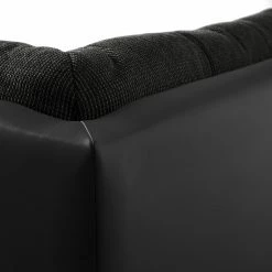 Fredriks Canapé panoramique Puntiro I - Tissu - Cuir synthétique Lilo / Tissu structuré Satur: Noit / Anthracite - Méridienne courte à droite / longue à gauche (vue de face) 64 Fredriks Canapé panoramique Puntiro I - Tissu - Cuir synthétique Lilo / Tissu structuré Satur: Noit / Anthracite - Méridienne courte à droite / longue à gauche (vue de face) -loftscape Boutique 1000021539 210614 18402000110 DETAILS P000000001000021539