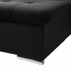 Fredriks Canapé panoramique Puntiro I - Tissu - Cuir synthétique Lilo / Tissu structuré Satur: Noit / Anthracite - Méridienne courte à droite / longue à gauche (vue de face) 66 Fredriks Canapé panoramique Puntiro I - Tissu - Cuir synthétique Lilo / Tissu structuré Satur: Noit / Anthracite - Méridienne courte à droite / longue à gauche (vue de face) -loftscape Boutique 1000021539 210614 18402000112 DETAILS P000000001000021539