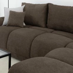 Fredriks Canapé d'angle Westwell (convertible) - Microfibre Bobil: Marron gris -loftscape Boutique 1000021717 210913 16352500033 DETAILS P000000001000021717
