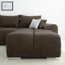 Fredriks Canapé d'angle Westwell (convertible) - Microfibre Bobil: Marron gris -loftscape Boutique 1000021717 210913 16352500037 DETAILS P000000001000021717