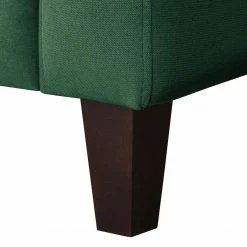 Jack & Alice Canapé d'angle Elnora - Vert foncé - Méridienne longue à gauche (vue de face) - Avec repose-pieds -loftscape Boutique 1000022208 180723 105304349 GALLERYIMAGES P000000001000022208