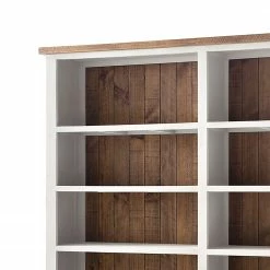 Maison Belfort Meuble bibliothèque Balignton - Blanc -loftscape Boutique 1000027410 211116 13021300350 DETAILS P000000001000027410