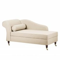 Maison Belfort Méridienne Colmar - Beige - Accoudoir monté à gauche (vu de face)