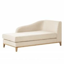 Jack & Alice Méridienne Blomma - Beige - Accoudoir monté à droite (vu de face) - Chêne -loftscape Boutique 1000030982 200618 15413700006 DETAILS P000000001000030982