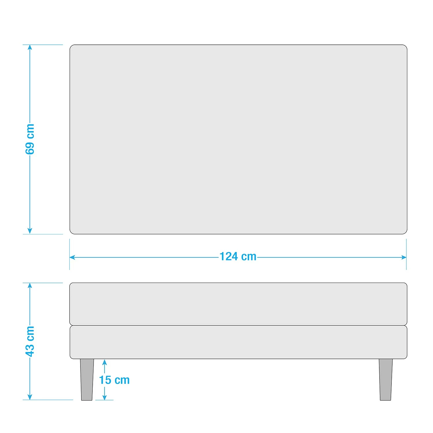 Eva Padberg Collection Canapé d'angle LAONA - Velours Pauno: Vert foncé - Méridienne courte à droite (vue de face) - Avec repose-pieds 21 Eva Padberg Collection Canapé d'angle LAONA - Velours Pauno: Vert foncé - Méridienne courte à droite (vue de face) - Avec repose-pieds – Image 19