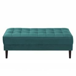 Eva Padberg Collection Banquette LAONA - Velours Pauno: Pétrole -loftscape Boutique 1000032251 220909 040 DETAILS P000000001000032251